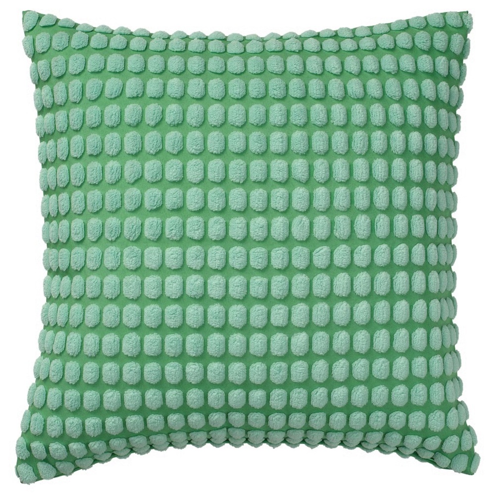 Textured Mint Green Decorative Throw Cushion Cover